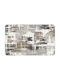Lucktora Non-Slip Rectangular Rug 50x80cm