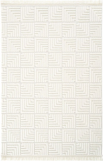 Conceptum Hypnose Stone Килим За Дневна Правоъгълен Крем 200x290см