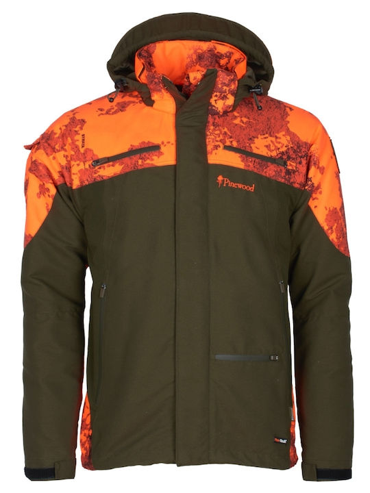 Pinewood Extreme 2.0 Waterproof Hunting Jacket Orange