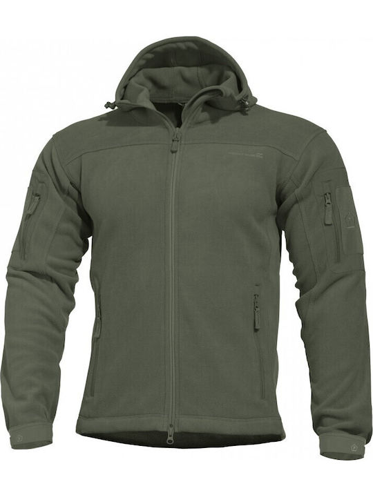 Pentagon Hercules Hunting Fleece Cardigan Khaki