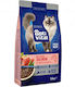 Optivital Sterile Fresh Dry Cat Food Grain-Free for Neutered Cats with Salmon 1.4kg
