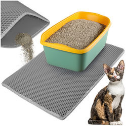 Litter Box Mat 75x55cm Gray Purlov Purlov Litter Box Mat 75x55cm Gray Purlov Purlov