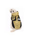Denik Pets Dog Coat Waterproof Gold with Back Length 35 cm