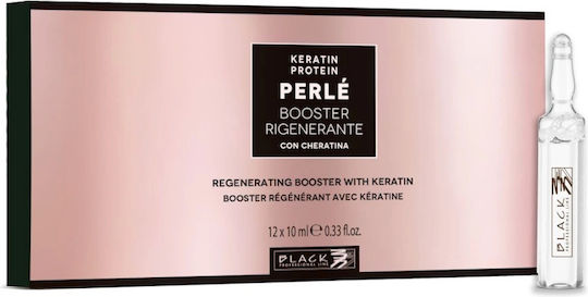 Black Professional Line Perle Αμπούλες Μαλλιών κατά της Λιπαρότητας 12x10ml