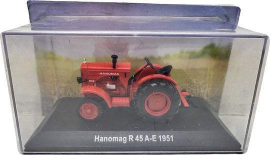 Hanomag R45 1951 Tractor Model 1:43 Red Metal Die-cast Replica