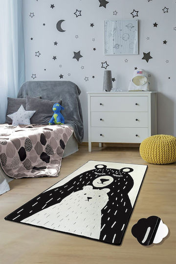 Conceptum Hypnose Bears Παιδικό Χαλί Λευκό 140x190cm