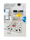 Conceptum Hypnose Music Kids Rug Multicolour 100x160cm
