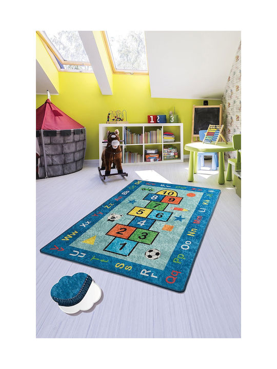 Conceptum Hypnose Seksek Kids Rug Blue 140x190cm