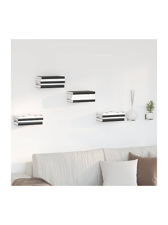 Olive Green Wall Shelves (24 Pieces) 10.8x6x6.6cm