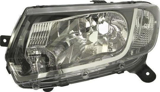 Front Light & Electric E Turkey Suitable Dacia Sandero II 2012-2016 B8 260601236R Left 1 Piece