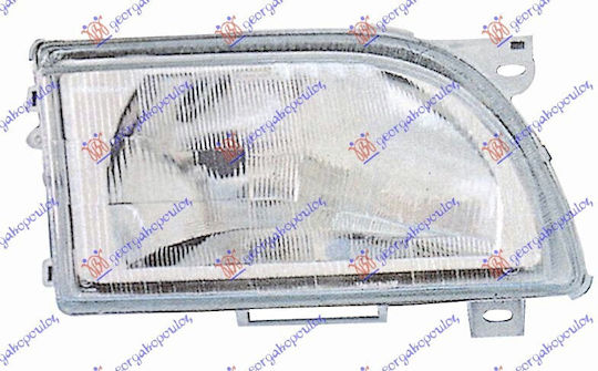 Vordere Autolampe E Passend Für Ford Transit 1992-1995 E 7242045 Rechts 1 Stück