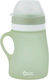 Babymoov Biberon Plastic Anti-colici cu Tetină din Silicon pentru 6+ Luni Verde 150ml