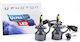 Photon Car Lamps & Motorcycles H7 Canbus LED White 12-24V 2pcs