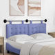 vidaXL Stoff-Kopfstütze Für Bett Beige 150x55cm