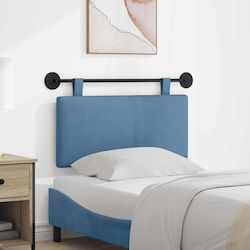 vidaXL Stoff-Kopfstütze Für Bett Rosa 100x55cm