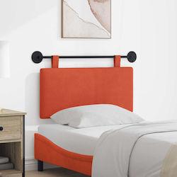 vidaXL Stoff-Kopfstütze für Betten Rosa 100x55cm