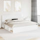 vidaXL Wooden Bed Headboard White 186.5x100cm