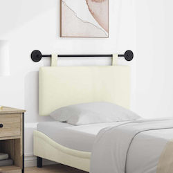 vidaXL Stoff-Kopfstütze für Betten Rosa 100x55cm