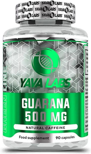 Yava Labs Guarana 500mg 90 Capsules Guarana
