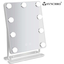 Kosmetischer Led-Schminkspiegel Synchro Hollywood 25x30