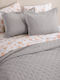Palamaiki Set Paturi & Cuverturi Pat Single Microfibra Gri 160x240cm