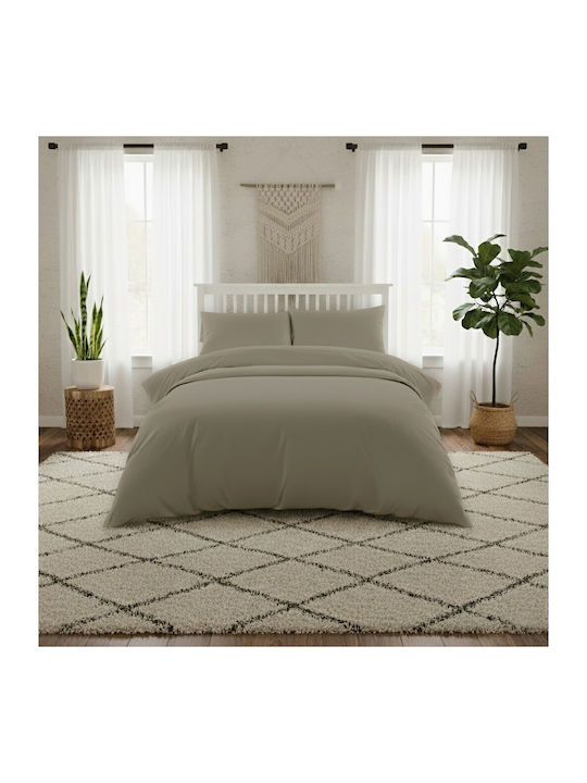 24home.gr Satin Σεντόνι King Size 270x270εκ. Ol...