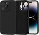 Spacecase Силиконова Задна Корица Черна (iPhone 14 Pro)