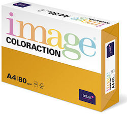 Coloraction Copier Paper Venezia A4 80 G/m2 Dark Orange 500 Sheets Suitable Inkjet Printing