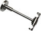 Ceiling Rod Memphis 13.5 Cm Steel Optic