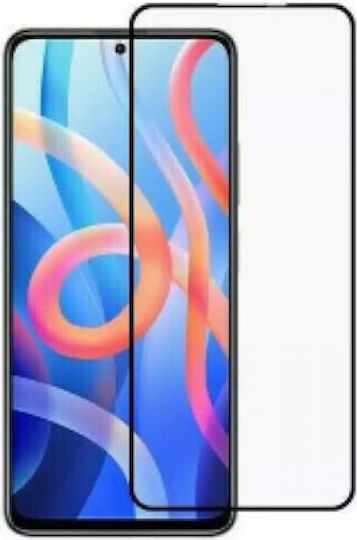 Full Face Tempered Glass Μαύρο (Redmi Note 13 Pro+)