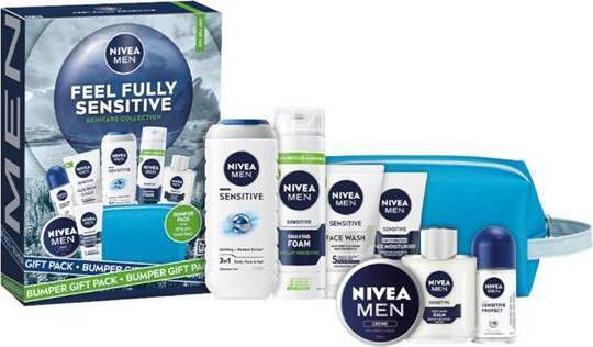 Nivea Feel Fully Sensitive Σετ Περιποίησης για Καθαρισμό Προσώπου 7τμχ