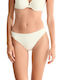 Bikinihosen Slip Weiß
