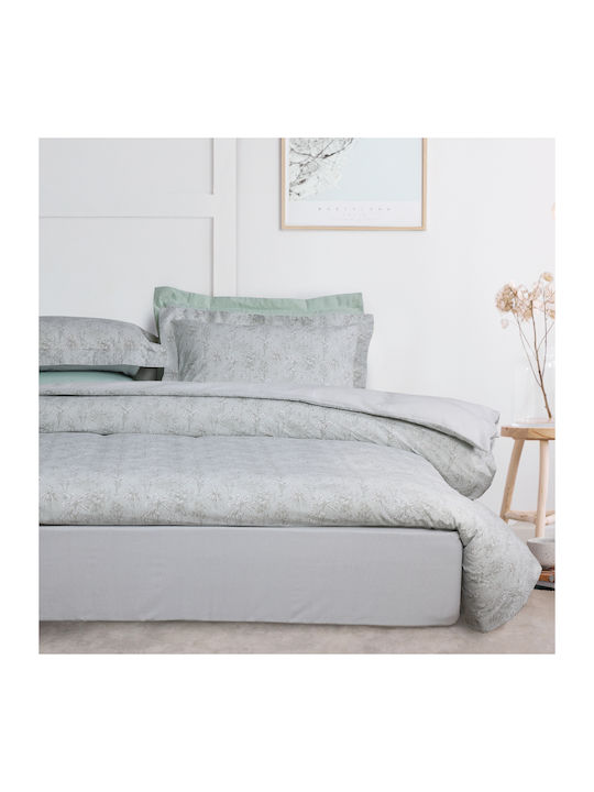 Das Home Happy 9696 Σετ Σεντόνια Μονά 170x260εκ. Grey (3τμχ)