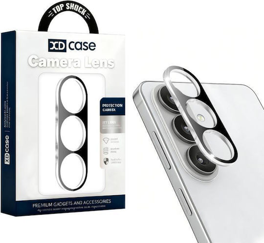 Samsung Galaxy S26+ 5g Xdcase Hd Закалено Стъкло Протектор За Камера Ситопечат Черен