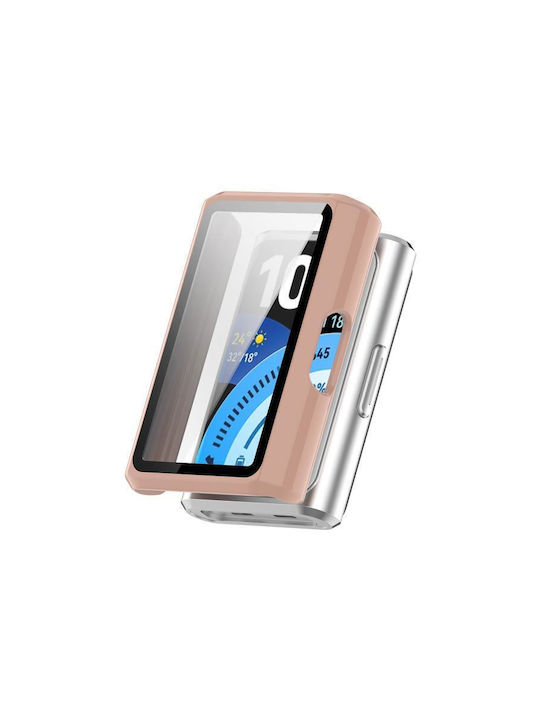 Enkay Hat-prince Пластмасов Калъф в Розов Цвят за Huawei Band 11 Pro