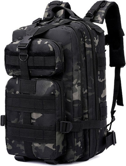 Militärrucksack Schwarz 30lt