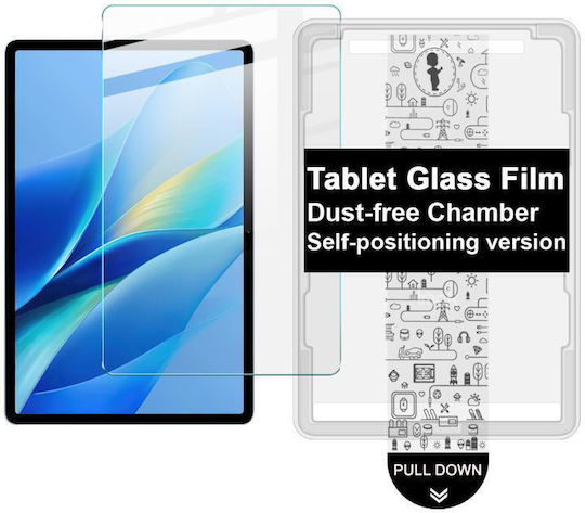 Vivo Pad Air Imak Dust-free Chamber Locator Tablet Tempered Glass Film
