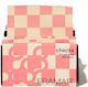 Αλουμινόχαρτο Pop Up Framar Checks Beige & Pink 5x11" 500 Φύλλα