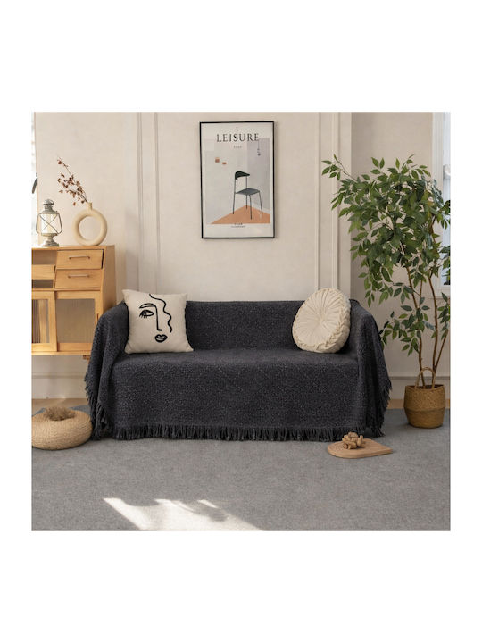 Lucktora Ριχτάρι Πολυθρόνας Chenille 180x180εκ....