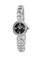 Oxette Women's Watch Battery with Silver Stainless Steel Bracelet