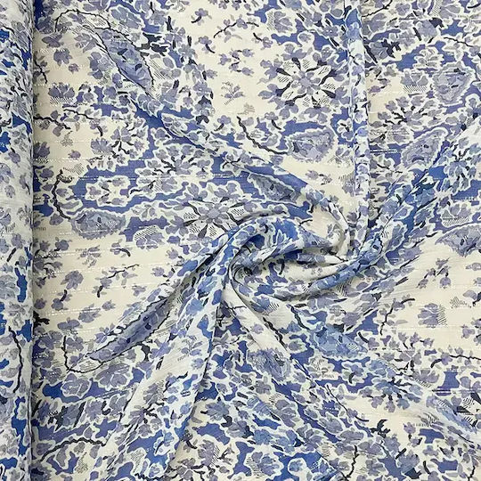 Dekorationsstoff Blau Töne