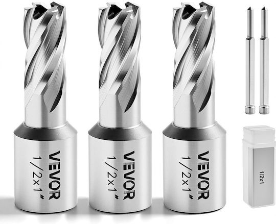 Vevor Set 5 HSS Drills for Metal and Masonry