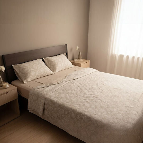 Royal Σετ Υπέρδιπλο 4τμχ 240x270εκ. Beige