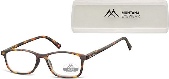 Montana Eyewear Reading Glasses +3.50 In Brown Colour