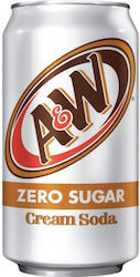 A&w Zero Cream Soda Χγ 355ml A&w Zero Cream Soda Χγ 355ml