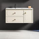 Martin Πάγκος χωρίς Νιπτήρα Μ80xΒ48.5xΥ48cm Ivory White