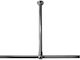 Ceiling Shower Screen Support Arm Bathroom Corner Aluminum Chrome 2.8x2.8x60cm Sealskin 276668618