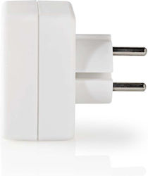 Nedis T-förmiger Wandstecker 3 Stück