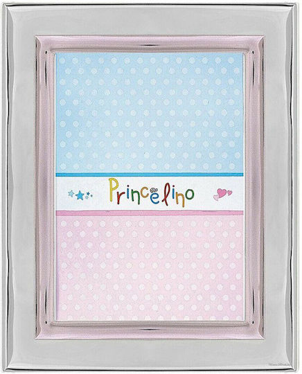 Kiriakos Gofas Silver Kids Photo Frame In Silver Color