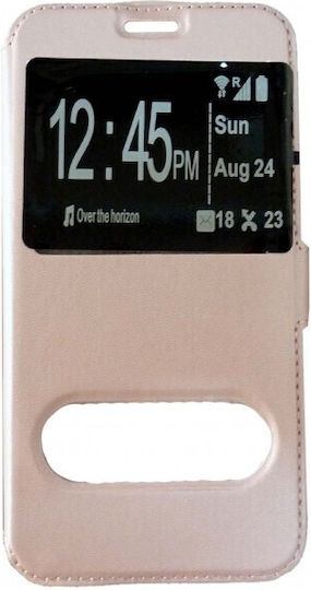 Fenster Buch Silikon Rose Gold Huawei P Smart Z Honor 9X